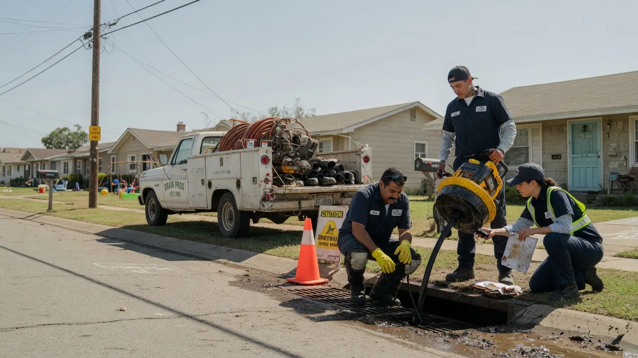Drain Cleaning in Cat Spring, TX near me